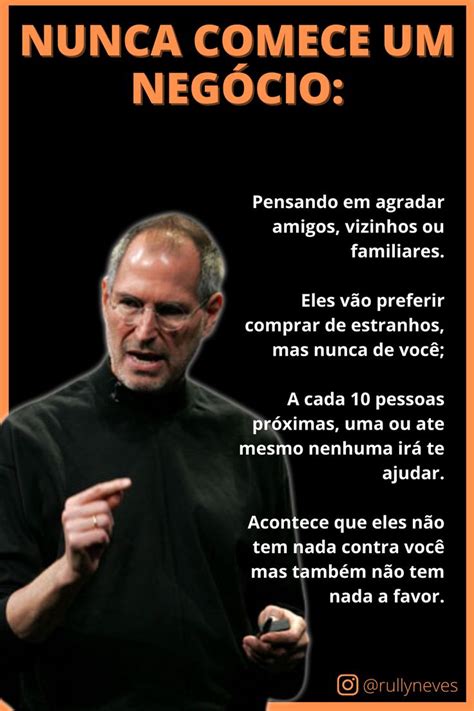 Nunca Comece Um Neg Cio Pensando Nisso Frases Inspiracionais Frases