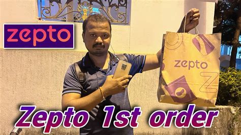 Zepto St Day Zepto St Order Experience Zepto Delivery Boy Zepto