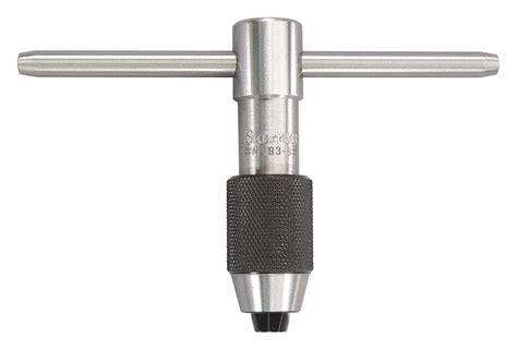 Starrett Tap Wrench T Sliding In Min Tap Size In Max