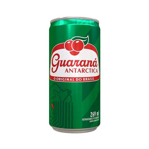 Refrigerante ANTARCTICA Guaraná Lata 269ml Caixa 15 Unidades