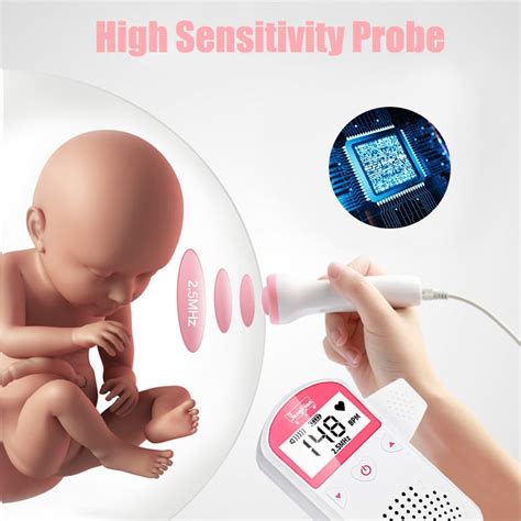 Doppler Fetal Monitor De Latidos Bebe Estetoscopio