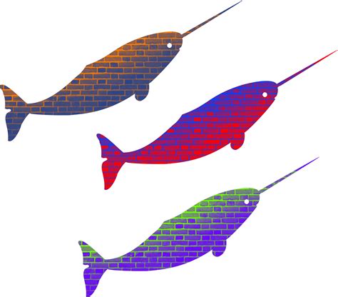 Download Colorful Mosaic Swordfish Trio | Wallpapers.com