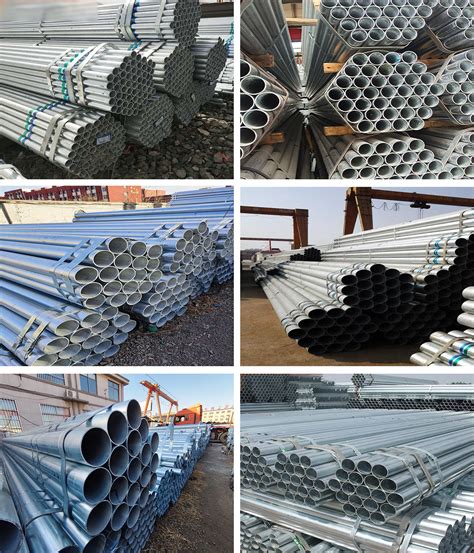 Hot Dip Galvanized Round Steel Iron Pipe JIS 314 Compliant BS Standard For Oil Pipelines With