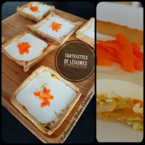 Tartelettes aux légumes et fromage frais de Nathencuisine Guy Demarle