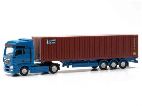 Herpa Lkw Man Tgx Xxl Container Sattelzug Beacon Spur N