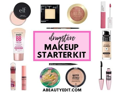 Drugstore Makeup Starter Kit For Beginners A Beauty Edit