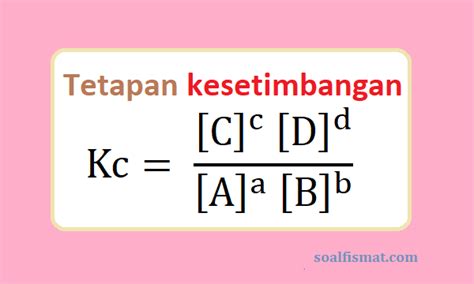 Contoh Soal Kesetimbangan Kimia Dan Penyelesaiannya Read Master