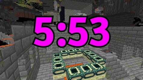 Speedrunning The Best Minecraft Rsg Seed Youtube