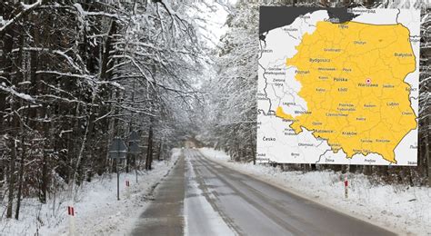 Siarczysty mróz niemal w całym kraju W nocy temperatura może spaść