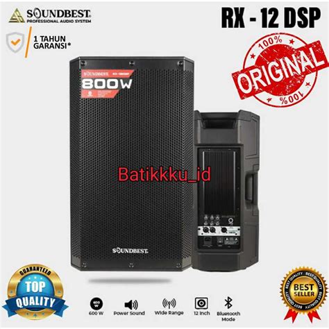 Jual Speaker Aktif SOUNDBEST RX 12 DSP RX12 DSP RX 12DSP ORIGINAL 12