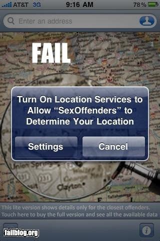 Allow Sex Offenders To Determine Your Location