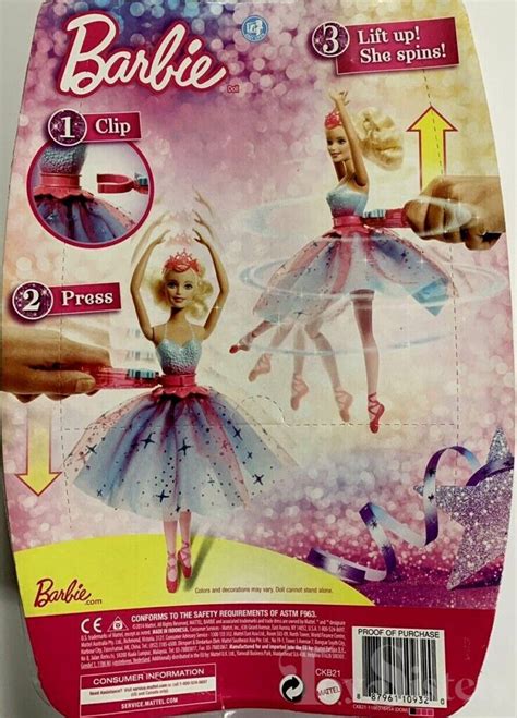 20142015 Dance And Spin Ballerina Barbie Toy Sisters