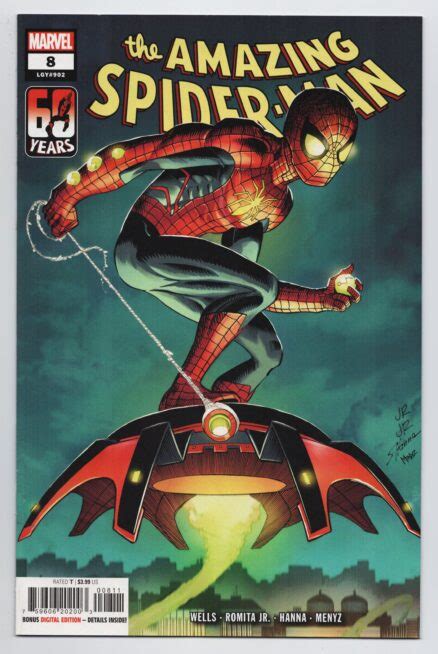 Amazing Spider Man 8 LGY 902 Romita Jr Main Cvr Marvel 2022 NM