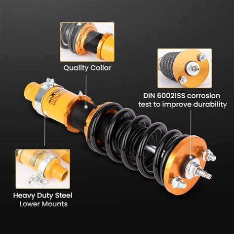 Maxpeedingrods Coilovers Kit Compatible For Honda Civic 1988 1991 Ec Ed