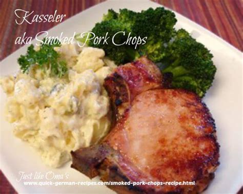 Smoked Pork Chops Recipe Omas Kassler Rezept