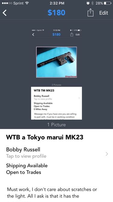 Sold Still Wtb A Tm Mk Hopup Airsoft