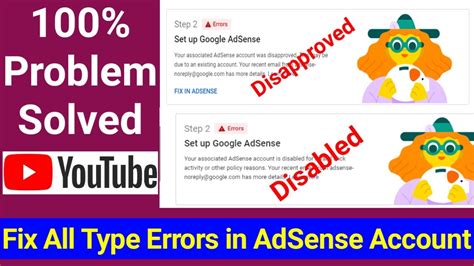 AdSense Account Was Disabled Disapproved Problem Solution Fix All