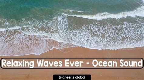 The Most Relaxing Waves Ever Ocean Sounds To Sleep Study And Chill