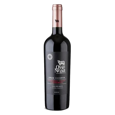 VINO OVEJA NEGRA GRAN RESERVA CABERNET FRANC CARMENERE 750ML