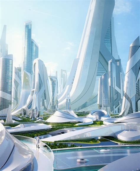 Épinglé par Pelopoly sur Futuristic Art | Paysage futuriste ...