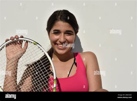 Teen Girl Playing Tennis Hi Res Stock Photography And Images Alamy