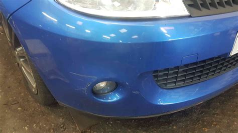 Renault Clio Sport Front Bumper Blue Ternc Complete