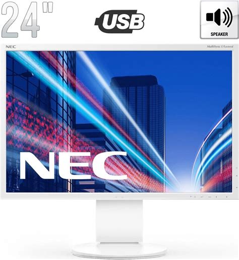 NEC MultiSync Enterprise Desktop Monitor — 24" FHD (1920x1080) 100Hz IPS (VESA-NOSTAND / PRIVACY-BDL) (EA-24FHD-VESA-NOSTAND-PRIVACY-BDL)
