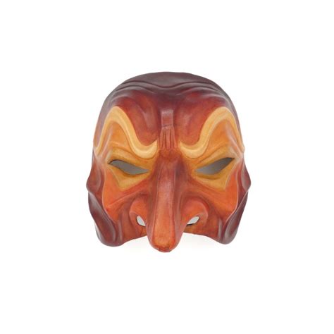 Grouchy Pantalone Leather Commedia Dell Arte Mask