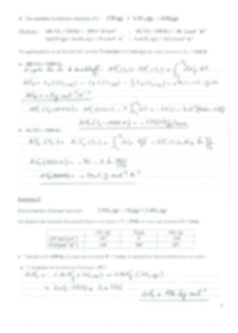 Solution Examen Thermochimie Smpc Studypool