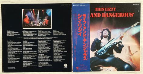 Yahoo オークション PROMO THIN LIZZY LIVE AND DANGEROUS