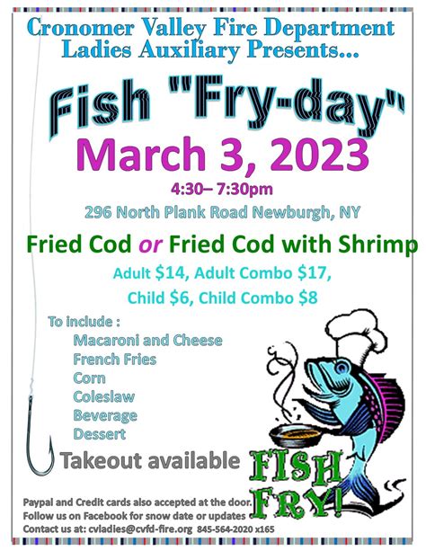 Fish Fry Day Mid Hudson Times