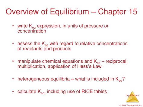 Chapter 15 Chemical Equilibrium Ppt Download