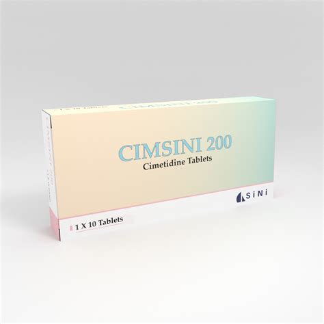 Cimetidine Tablets Manufacturers, Suppliers, Exporter in India | SiNi Pharma