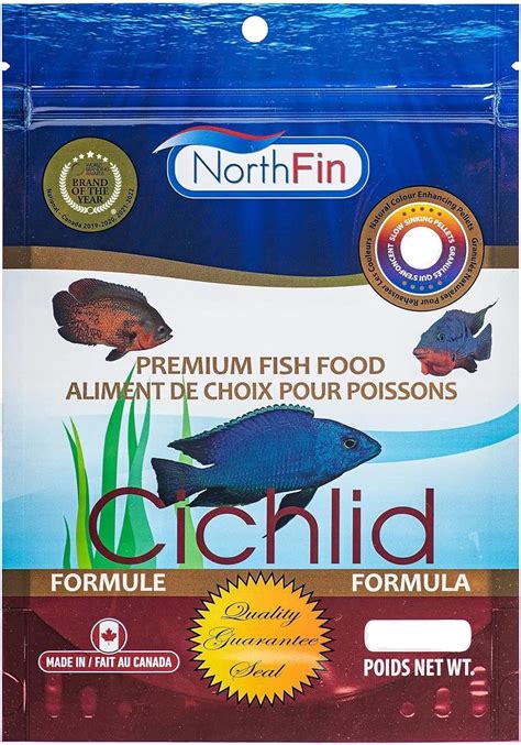 NorthFin Cichlid Pellets Formula 0 039 In Sinking 8 82 Oz Comida