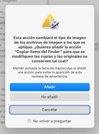 Cómo crear una carpeta de conversión de imágenes en macOS Faq mac