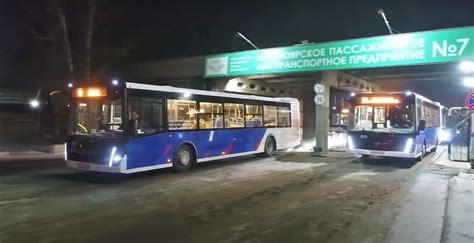 56 новых автобусов вышли на маршруты в Красноярске