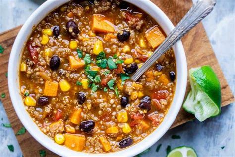 Smoky Black Bean And Quinoa Soup Elissa Goodman