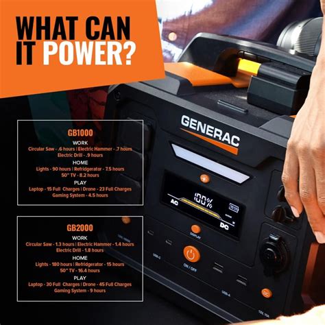 Generac Gb1000 Portable Power Station Review Solar Generators