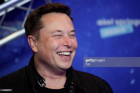 Spacex Owner And Tesla Ceo Elon Musk Arrives On The Red Carpet For