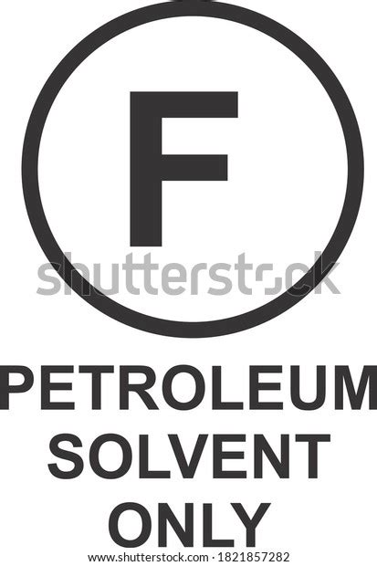 Petroleum Solvent Only Icon Sign Symbol Stock Vector Royalty Free