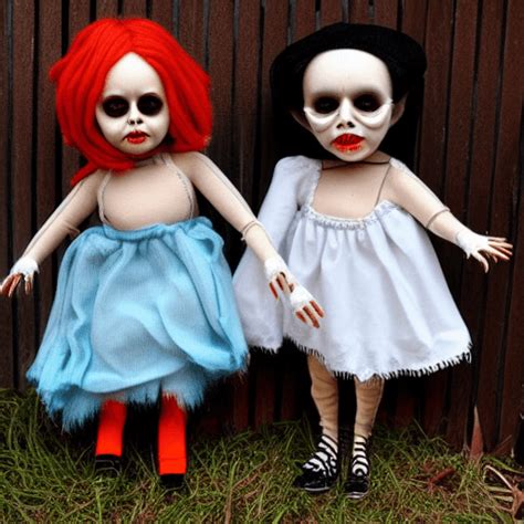 Halloween Dolls Graphic Creative Fabrica