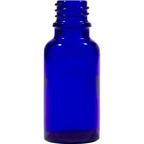 30ml Blue Glass Round Neck Din18 Sunnypack