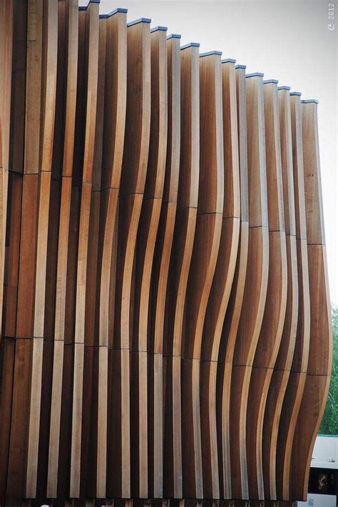 Pin By Kusno Utomo On Wood Wooden Facade Wood Facade Facade