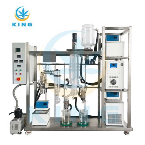 China Short Path Distillation Distiller For High Purity Thc Hemp Oil