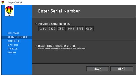 Keygen Corel X6 + Serial Key Number