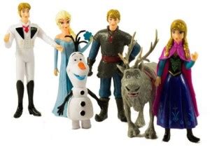 Krypton Frozen Characters Large Size Cm Action Figures Set Of