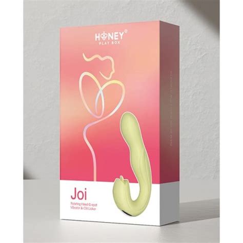 Joi Rotating Head G Spot Vibrator And Clit Licker Yellow Sex Toys