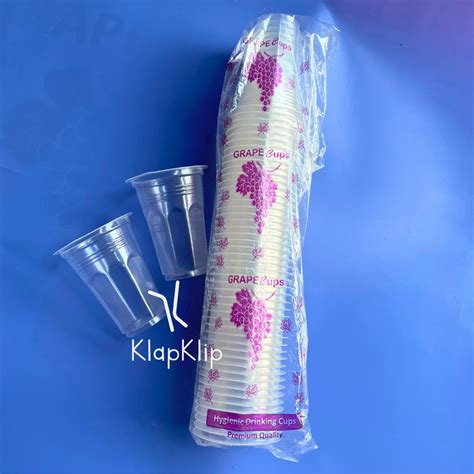 Jual 50pcs Gelas Kopi 220ml 12oz 14oz 16oz Merek Anggur - Gelas Kopi ...