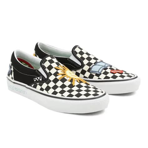 Zapatillas Slip On Vans X Skateistan Negro Vans