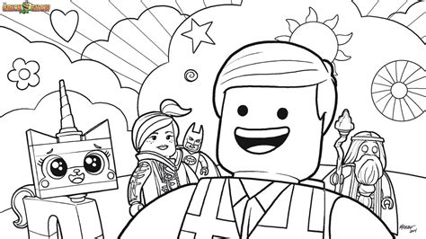 Lego Block Coloring Pages - Coloring Home